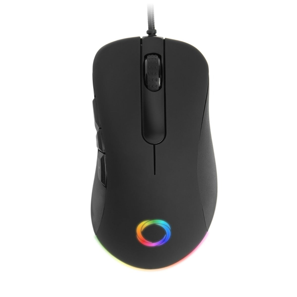 Mouse Gamer Alámbrico Nibio Rule MG1000 Negro OpenBox