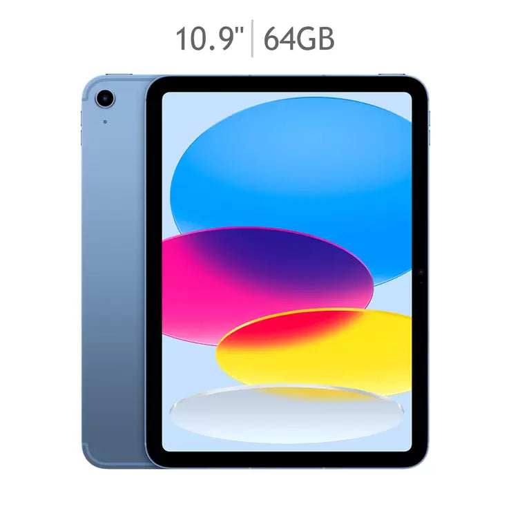 Apple iPad 10.9" 10 Gen Wi-Fi+Cellular 64GB Azul Reacondicionado