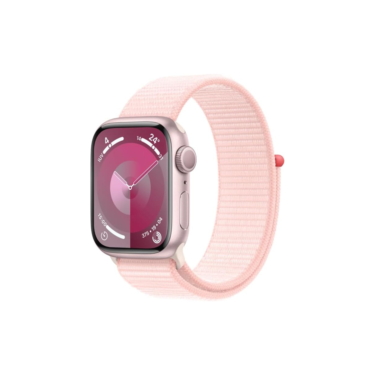 Apple Watch Series 9 (GPS, 41MM) Aluminio Rosa Reacondicionado