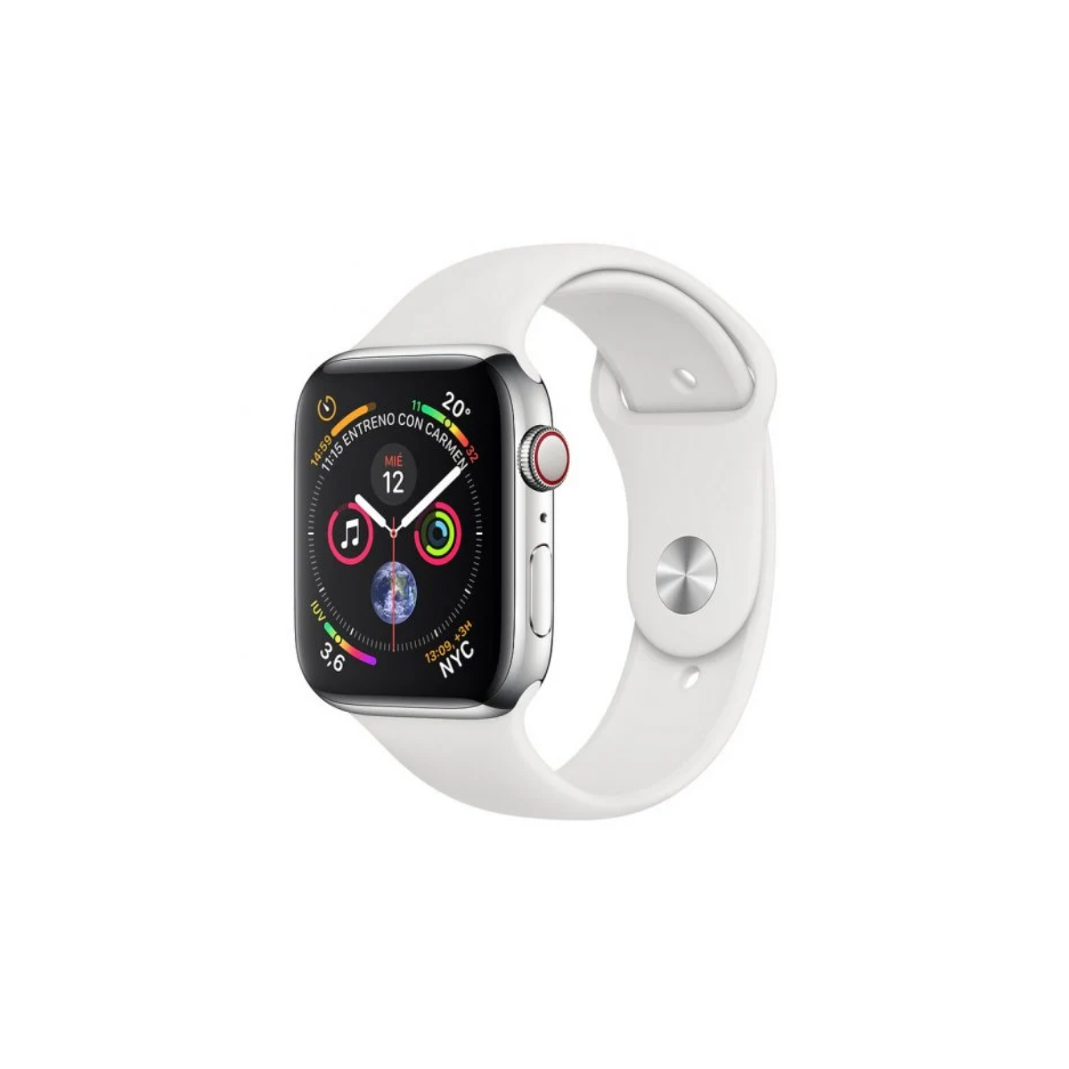 Apple Watch Series 4 (GPS, 40MM) Aluminio Plata Reacondicionado