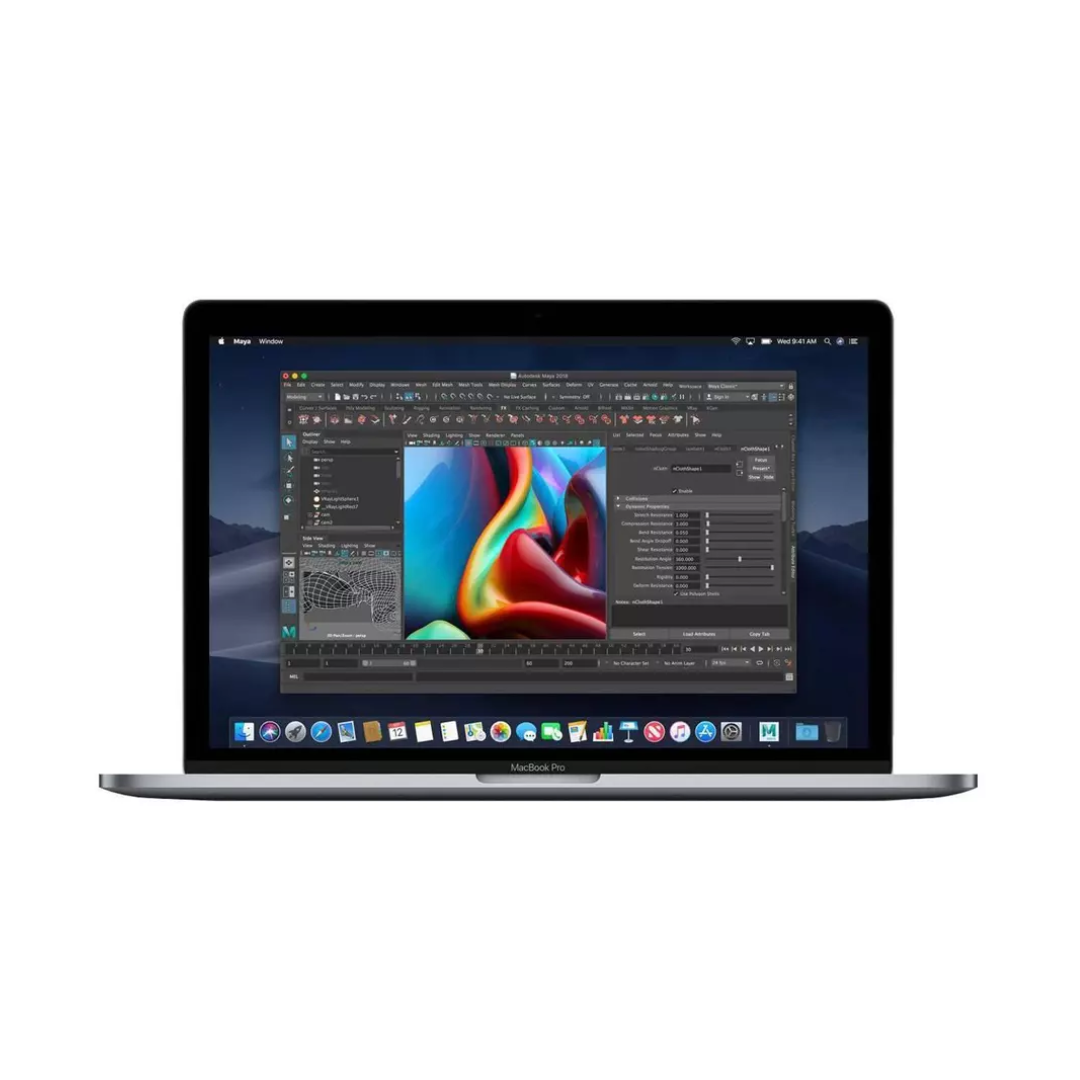 Apple MacBook Pro Touch 15" Core i7 2.6 16GB RAM 256GB SSD (2019) Plata Reacondicionado