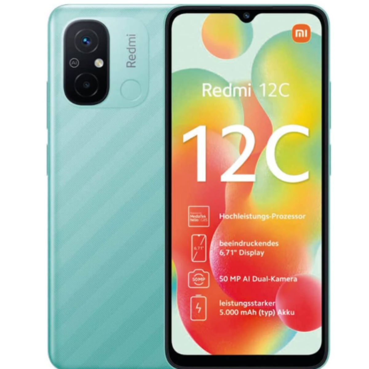 Xiaomi Redmi 12C 128GB Verde Reacondicionado