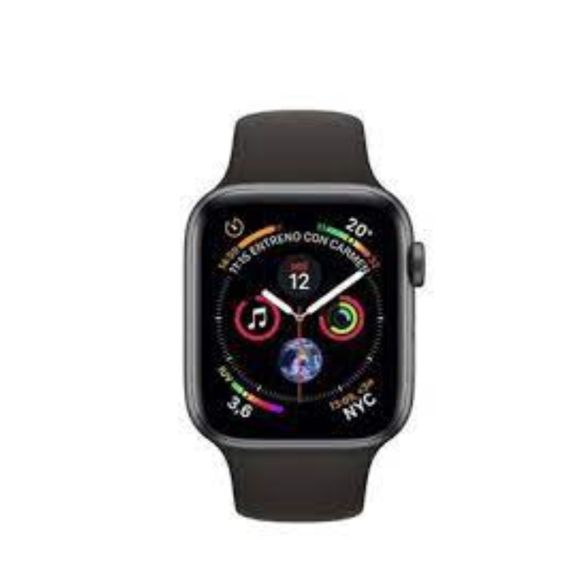 Apple Watch S4 Aluminio (40mm) Grafito Reacondicionado