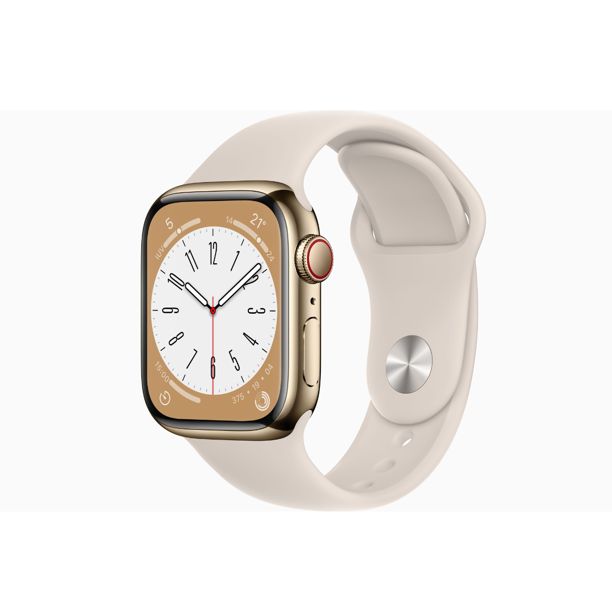 Apple Watch S8 Acero Inoxidable (45mm) Oro Reacondicionado