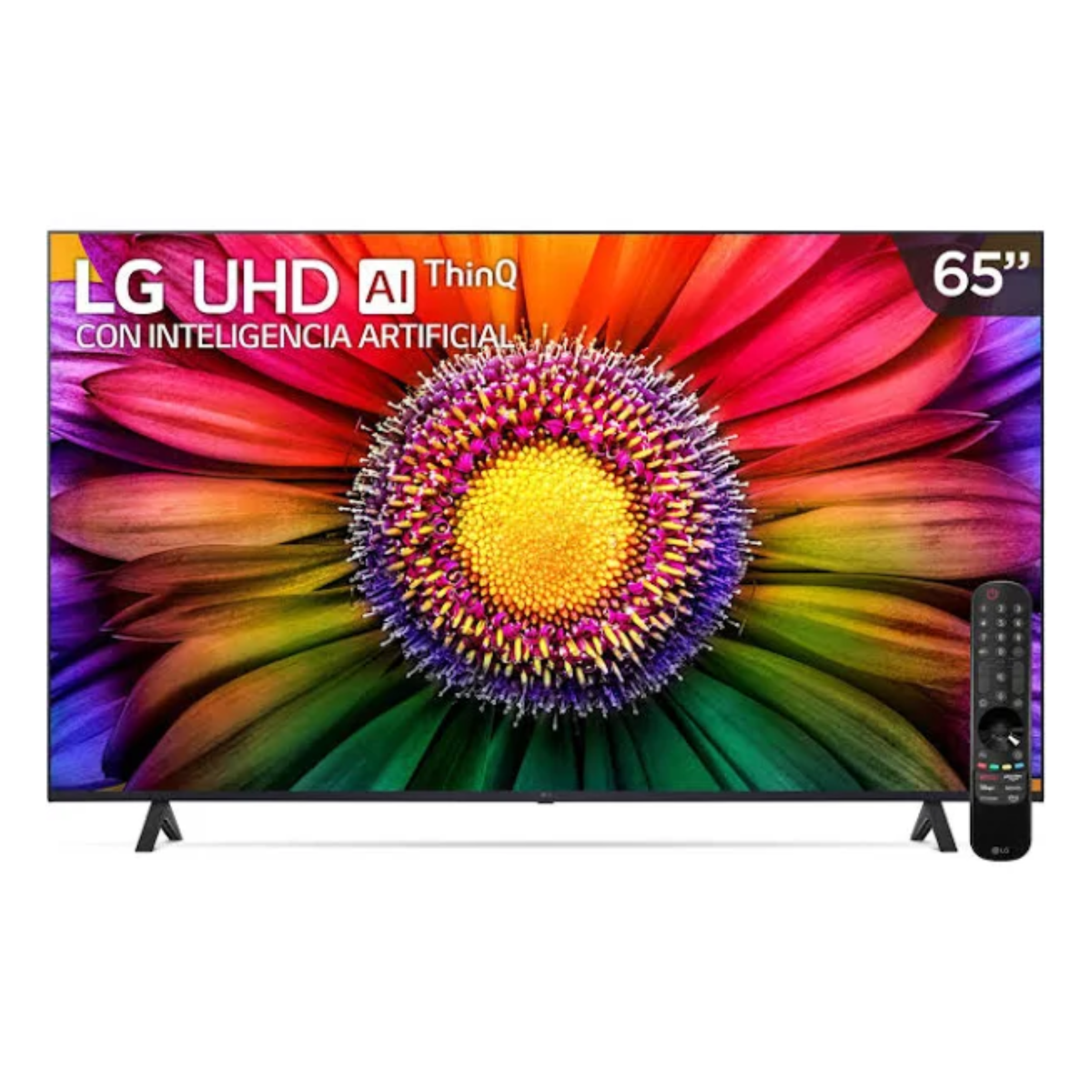 LG Smart TV 65" ThinQ AI 4K UHD UR87 Reacondicionado