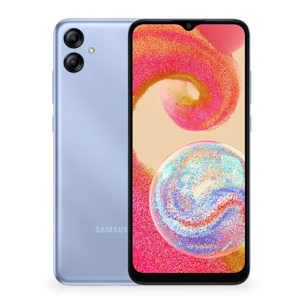 Samsung Galaxy A04e Light Blue Version Acabada Portada