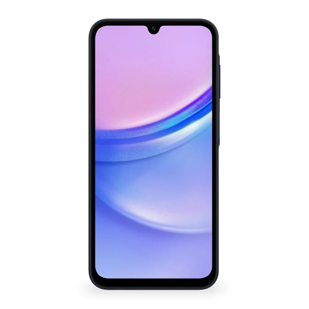 Samsung Galaxy A15 Blue Black Version Acabada Frontal