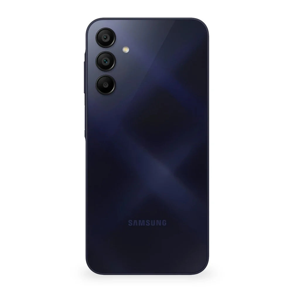 Samsung Galaxy A15 Blue Black Version Acabada Trasera