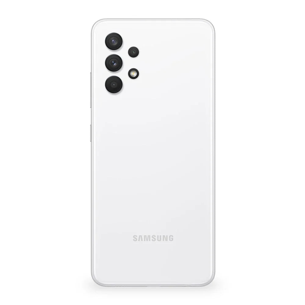 Samsung Galaxy A32 Awesome White Version Acabada Trasera