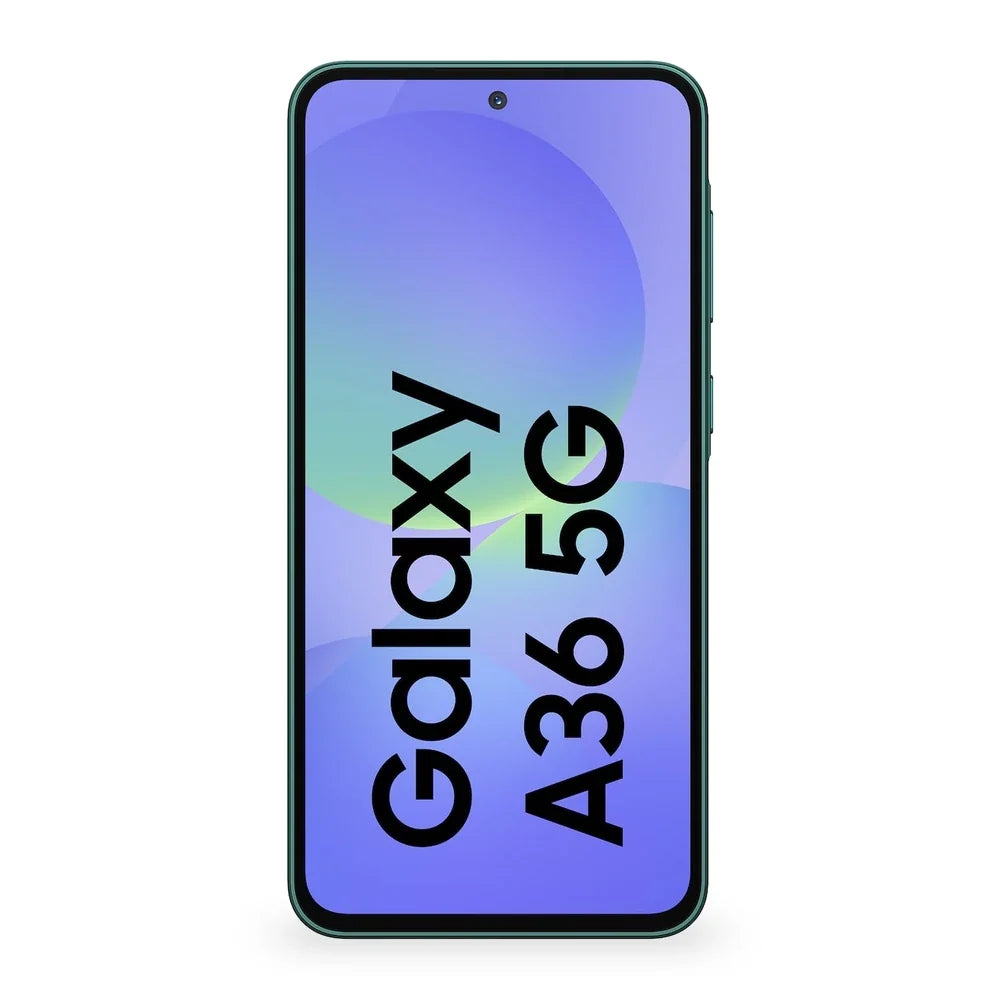 Samsung Galaxy A36 5G Awesome Emerald Green Version Acabada Frontal