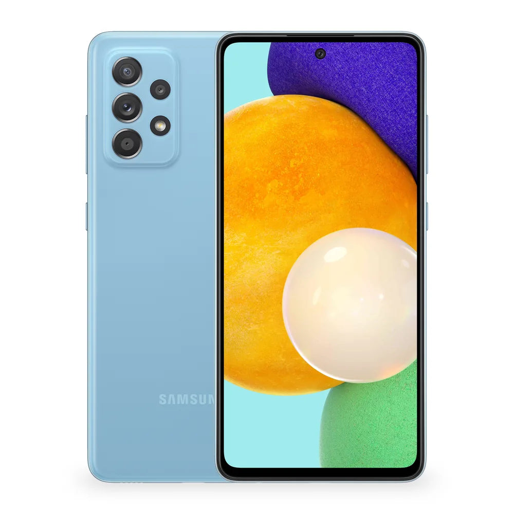 Samsung Galaxy A52 Awesome Blue Version Acabada Portada