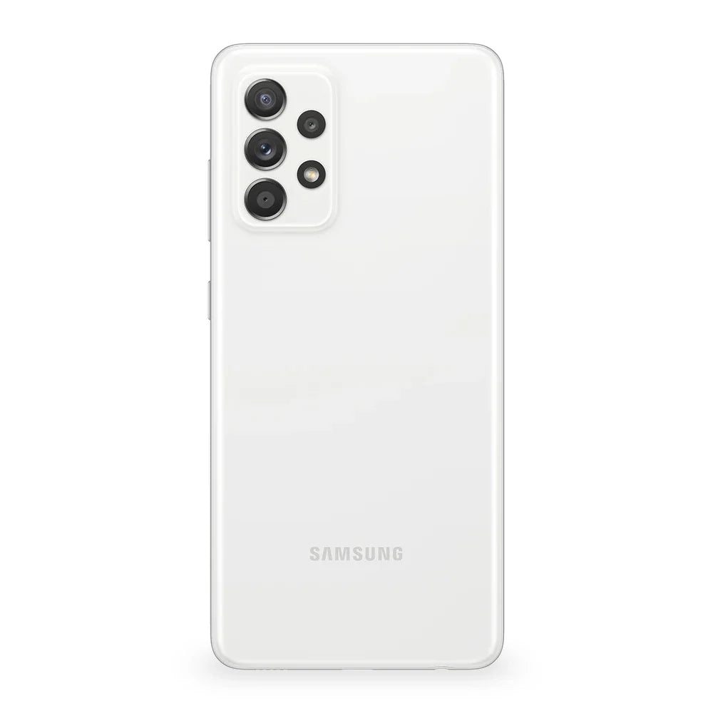 Samsung Galaxy A52 Awesome White Version Acabada Trasera