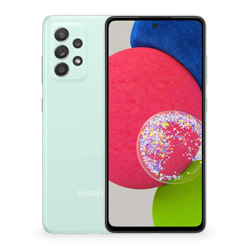Samsung Galaxy A52s 5G Awesome Mint Version Acabada Portada