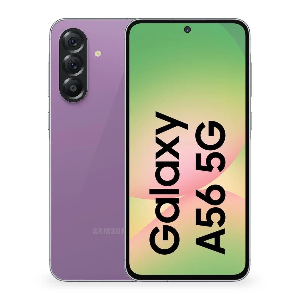 Samsung Galaxy A56 5G Awesome Violet Glow Version Acabada Portada