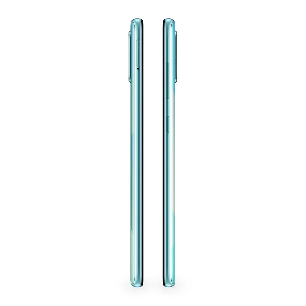 Samsung Galaxy A71 Prism Crush Blue Version Acabada Lateral