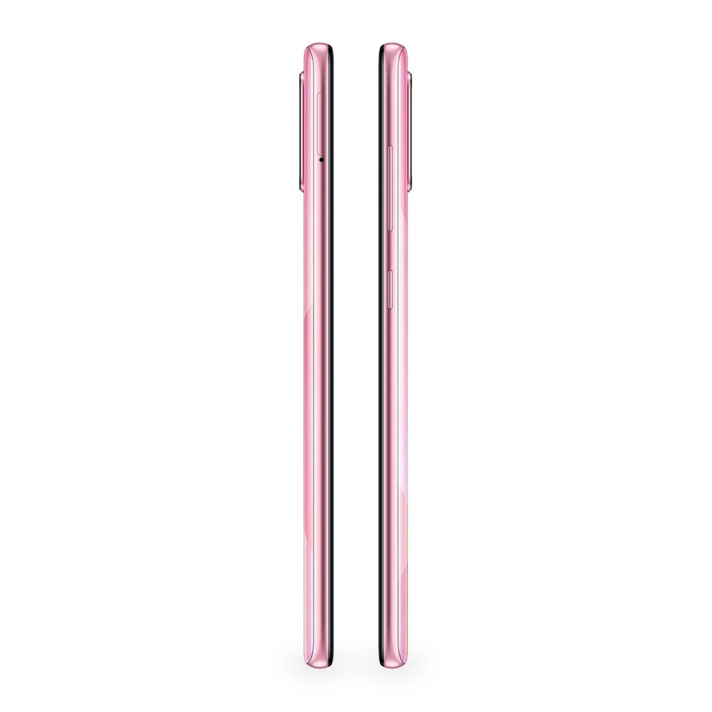 Samsung Galaxy A71 Prism Crush Pink Version Acabada Lateral
