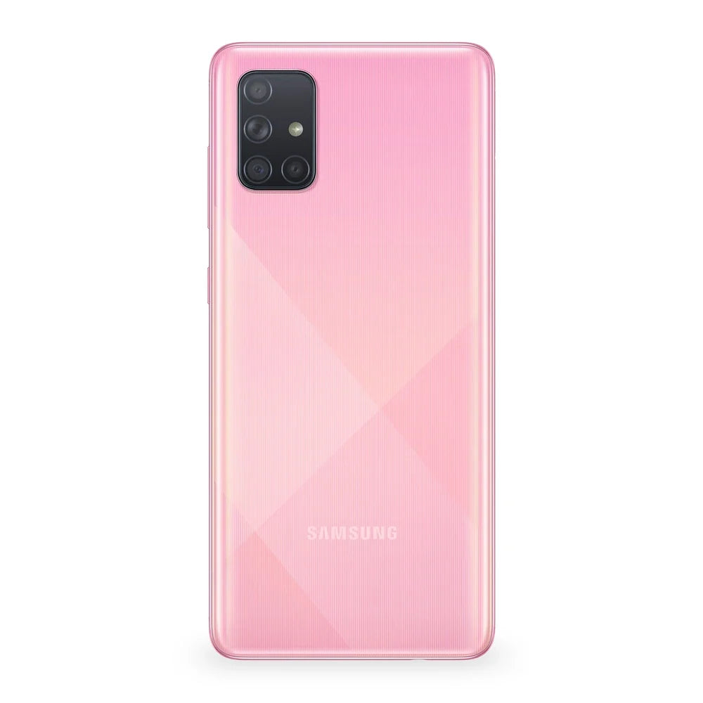 Samsung Galaxy A71 Prism Crush Pink Version Acabada Trasera