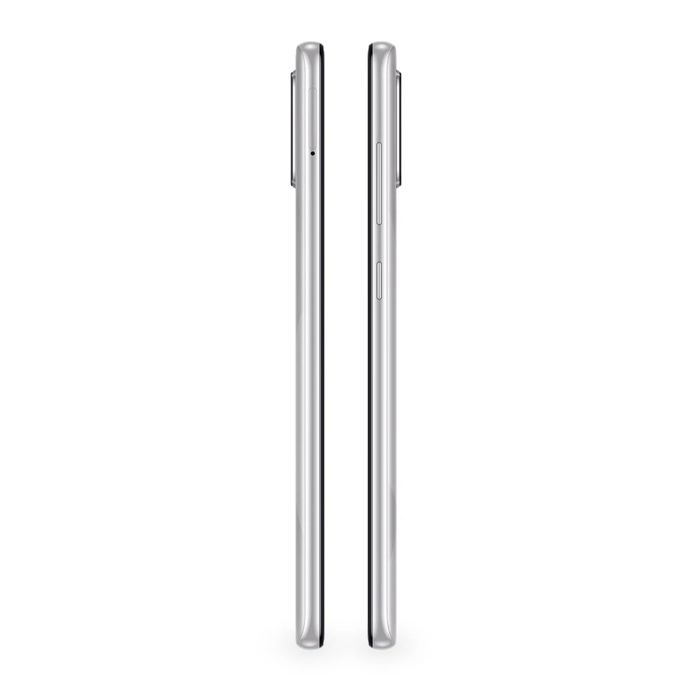 Samsung Galaxy A71 Prism Crush Silver Version Acabada Lateral