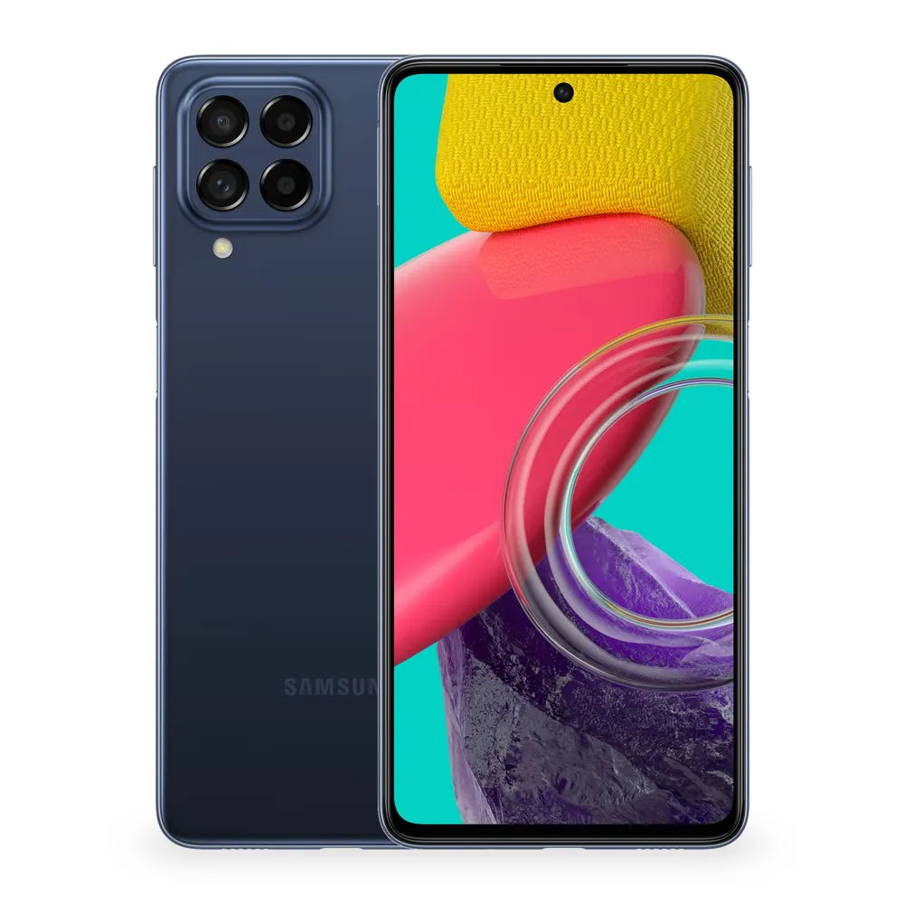 Samsung Galaxy M53 5G Blue Version Acabada Portada