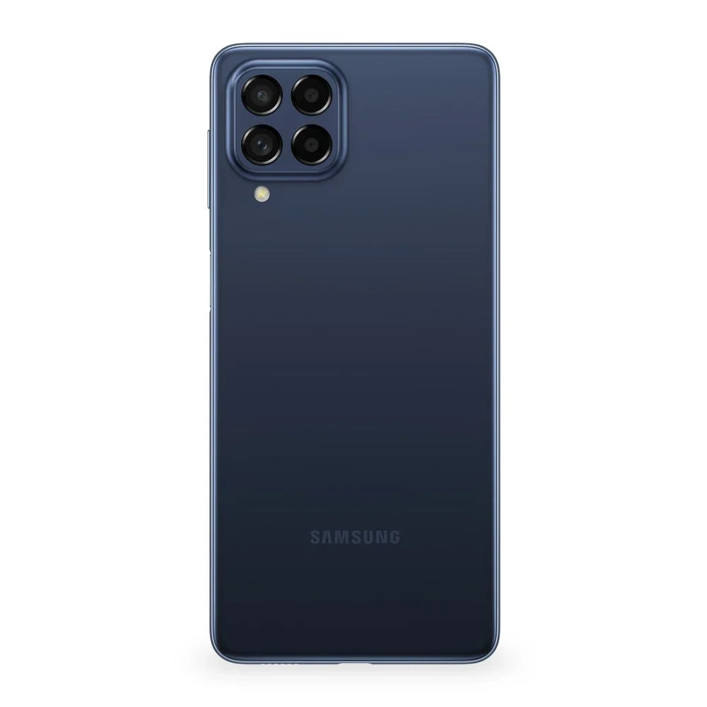 Samsung Galaxy M53 5G Blue Version Acabada Trasera