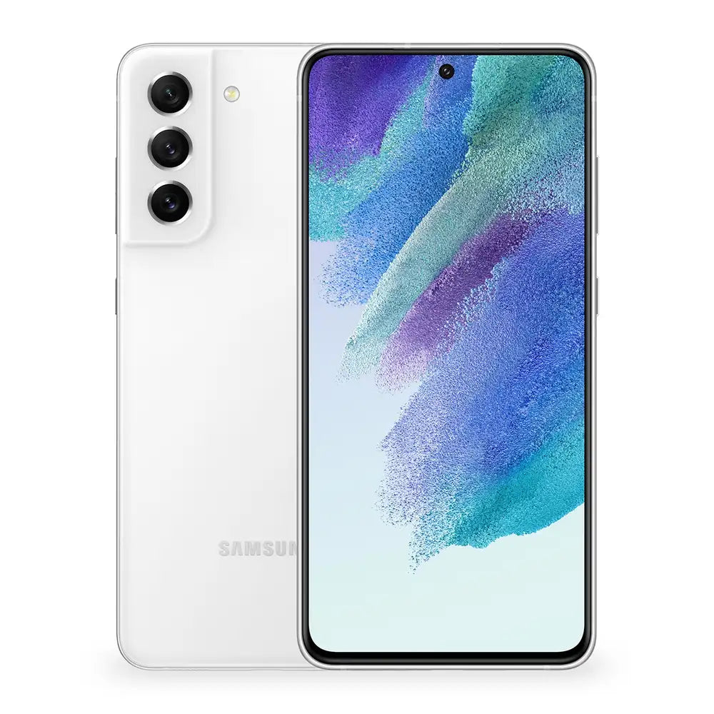 Samsung Galaxy S21 FE 5G White Version Acabada Portada