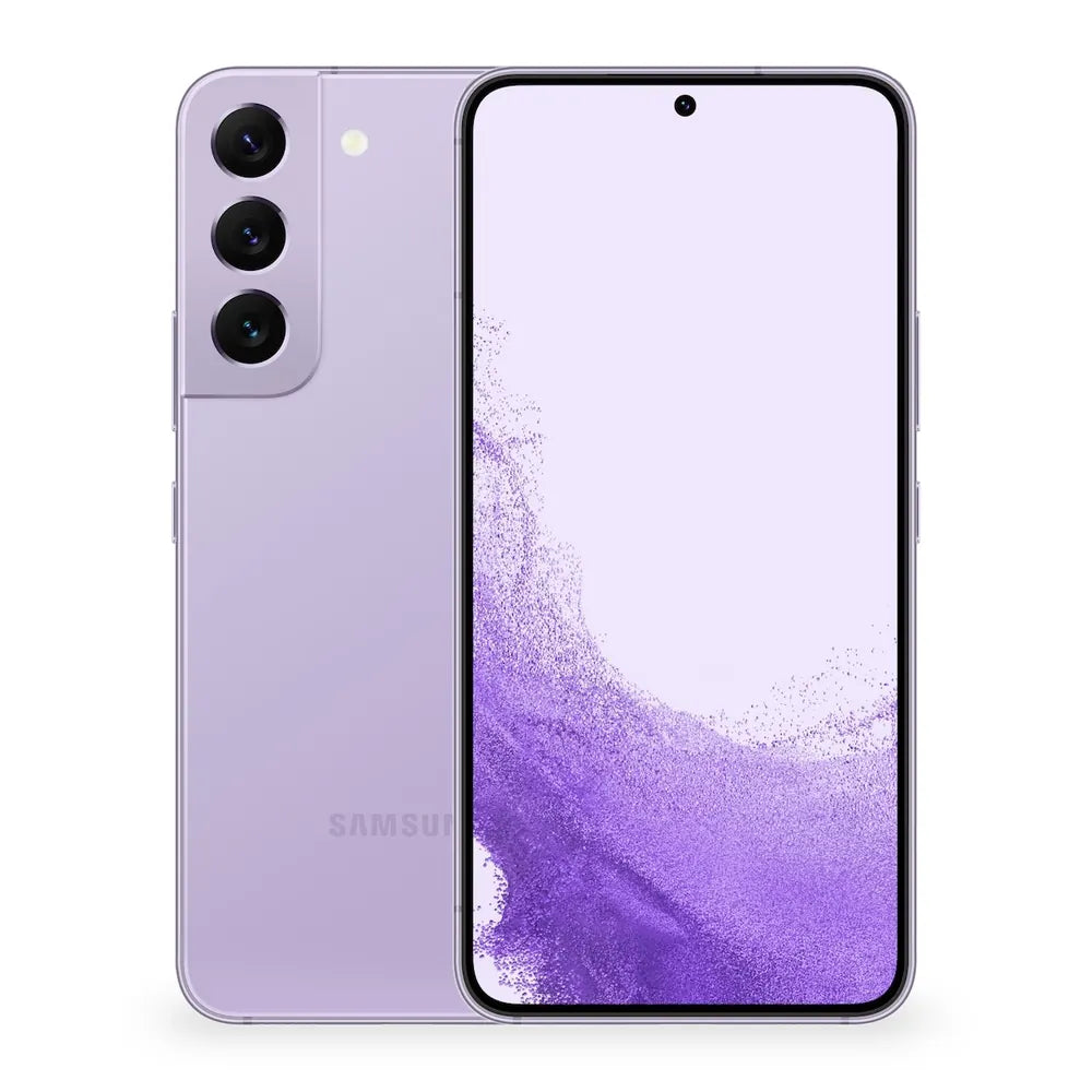 Samsung Galaxy S22 Bora Purple Version Acabada Portada