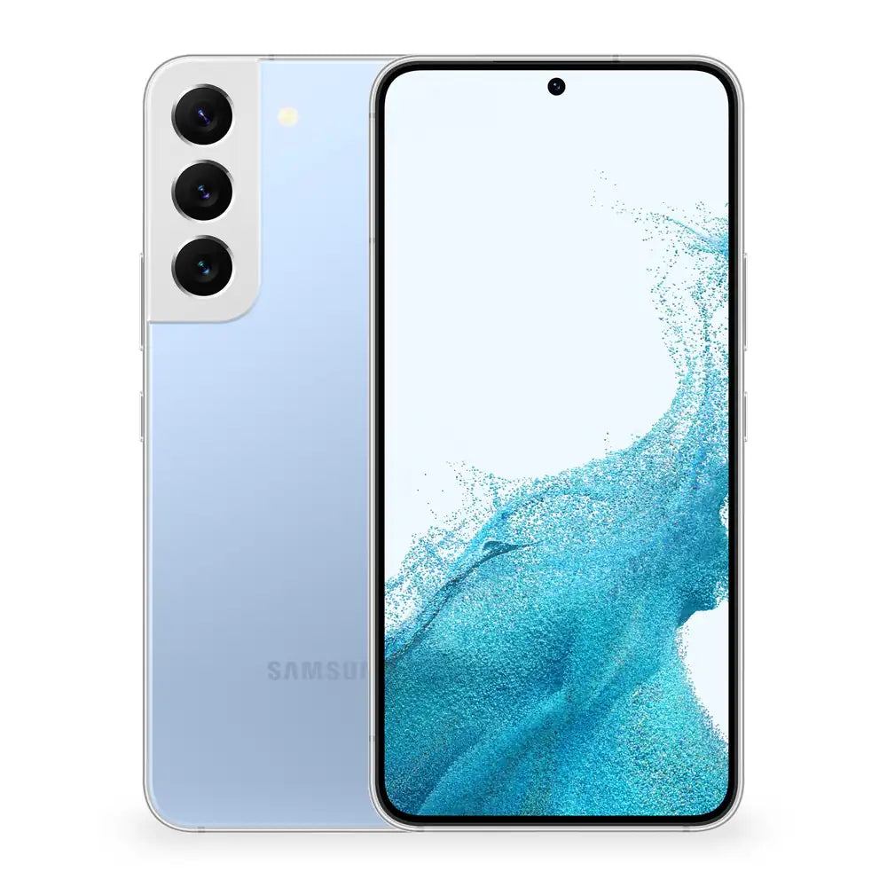 Samsung Galaxy S22 Sky Blue Version Acabada Portada