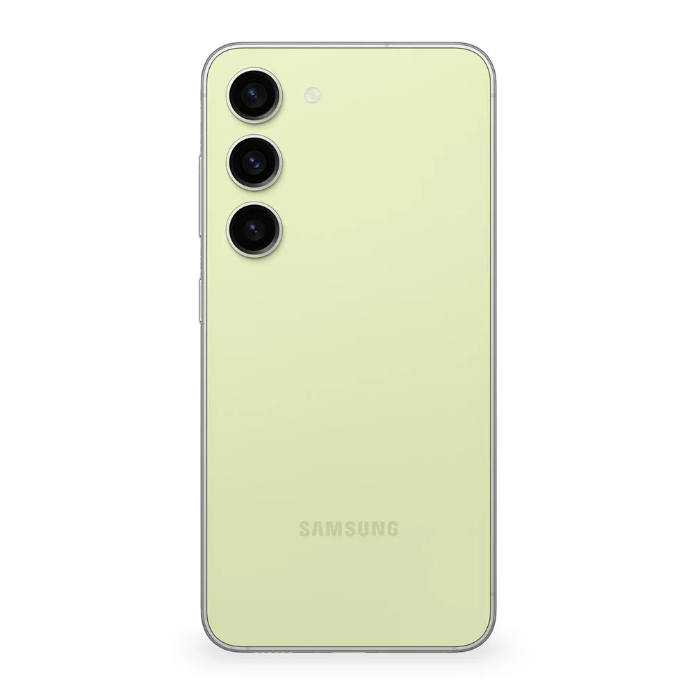 Samsung Galaxy S23 Lime Version Acabada Trasera