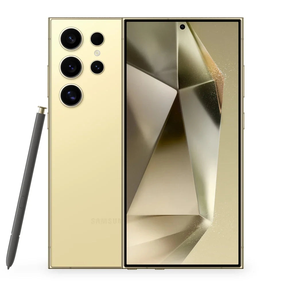Samsung Galaxy S24 Ultra Titanium Yellow Version Acabada Portada
