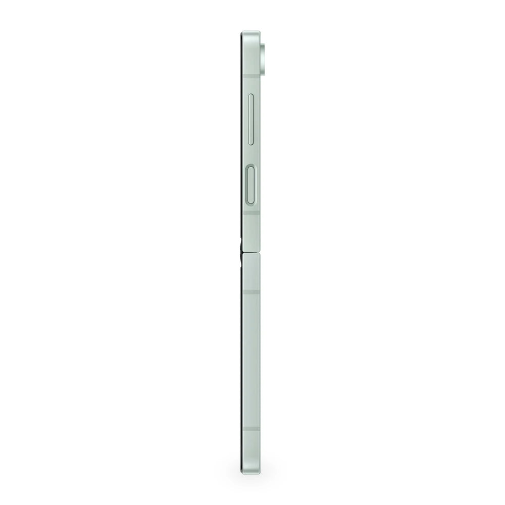 Samsung Galaxy Z Flip6 Mint Version Acabada Lateral