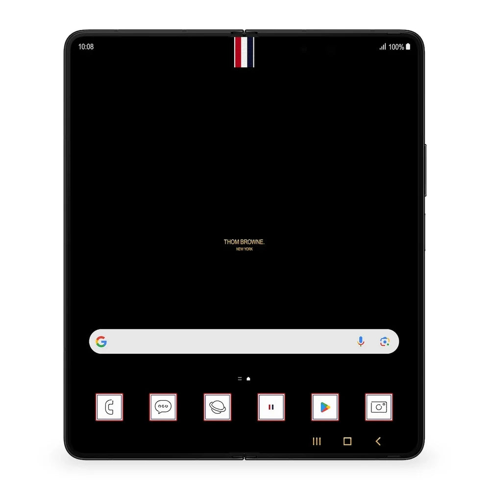 Samsung Galaxy Z Fold5 Thom Browne Edition Version Acabada Frontal
