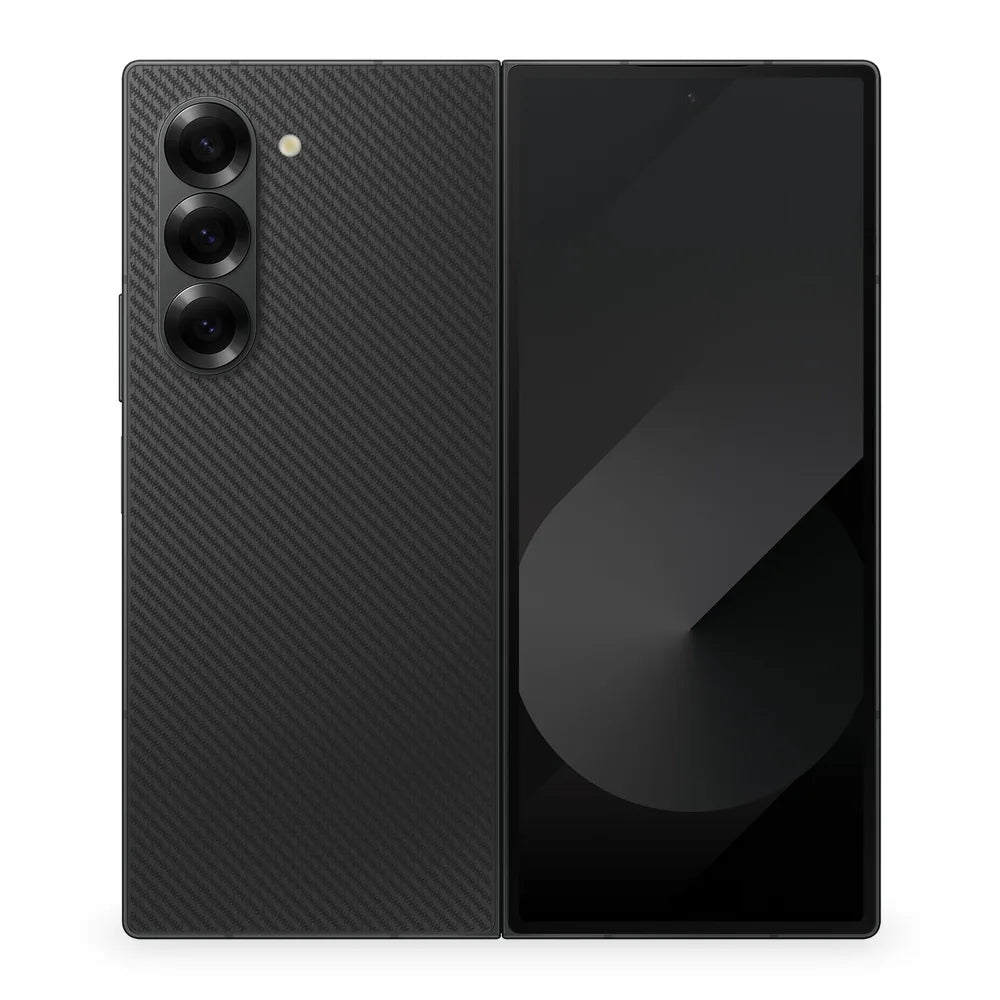 Samsung Galaxy Z Fold6 Crafted Black Version Acabada Trasera
