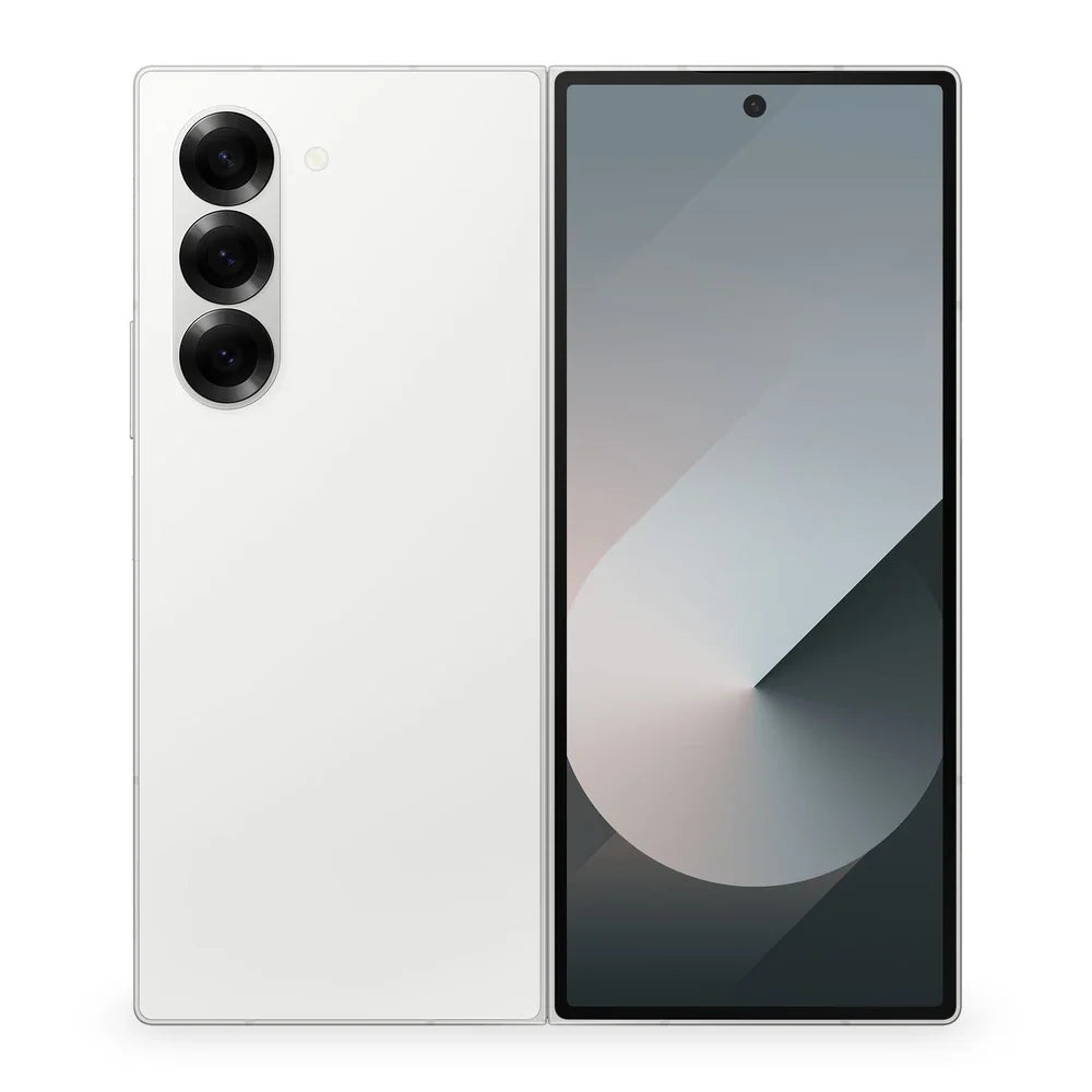 Samsung Galaxy Z Fold6 White Version Acabada Trasera