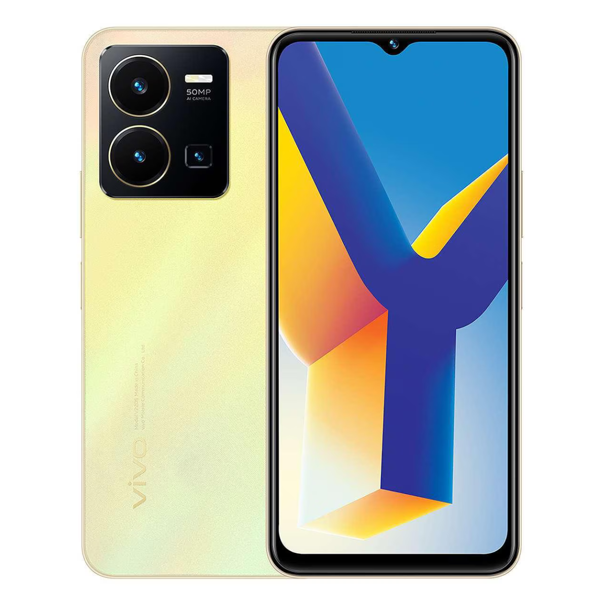 Vivo Y35 128GB Oro Reacondicionado