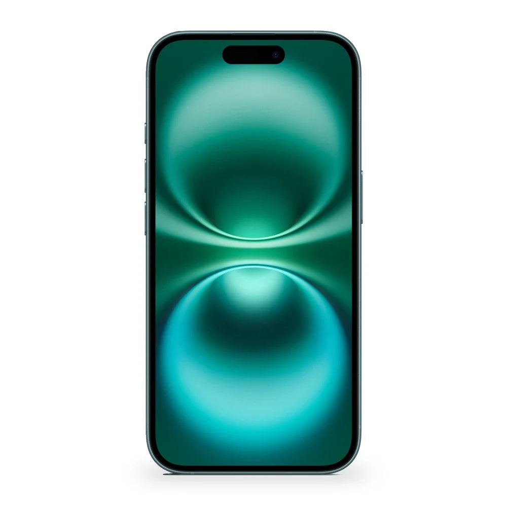 iPhone 16 Teal Frontal #color_teal