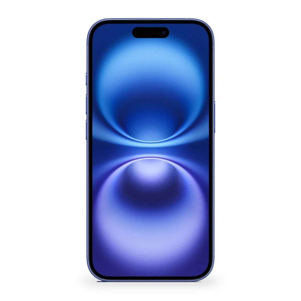 iPhone 16 Plus Ultramarine Frontal #color_ultramarine