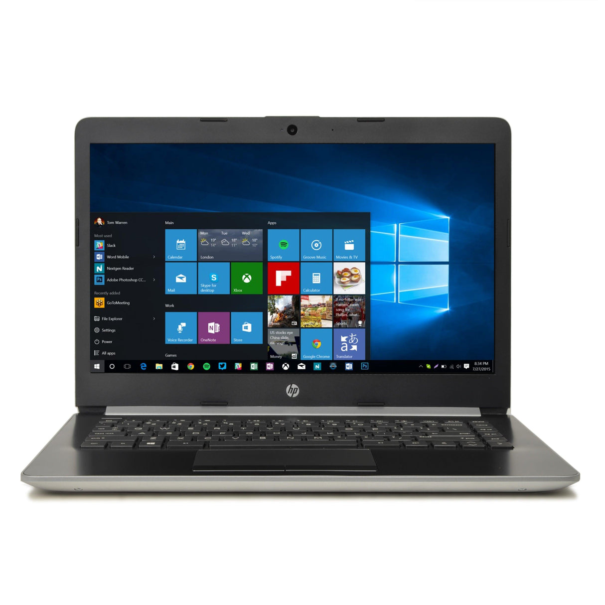 HP 14 CF1017DS Rosado Intel Pentium Gold 2,3GHZ 4GB RAM 64GB EMMC Reacondicionado - Reuse Chile