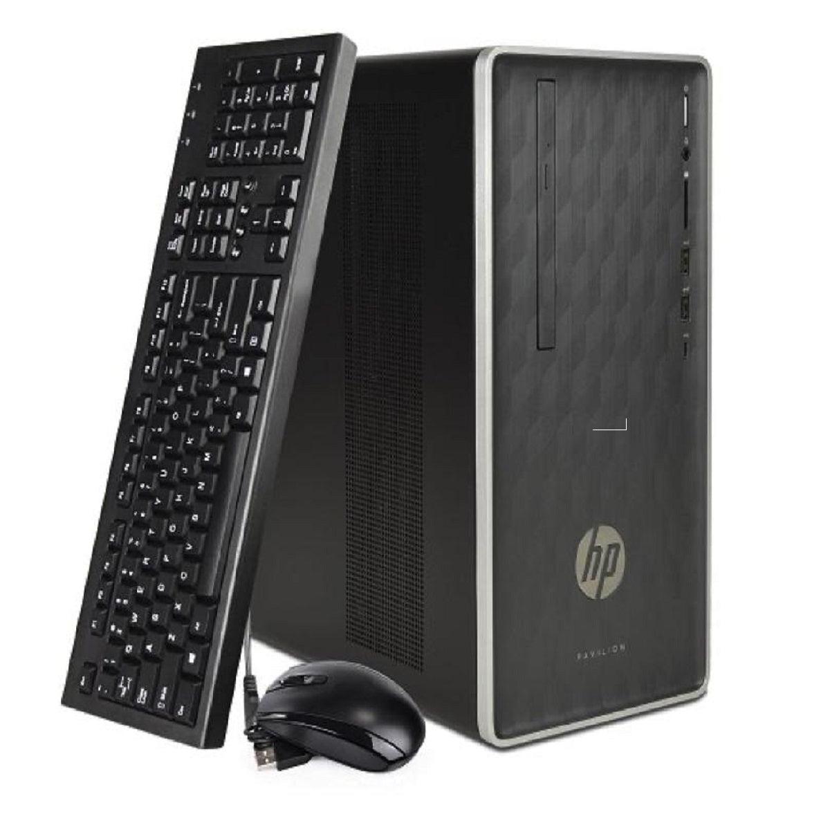 HP Desktop Pavilion 590-p0033w / i3-8400 / 4GB Ram+16GB Optane / 1TB Reacondicionado - Reuse Chile