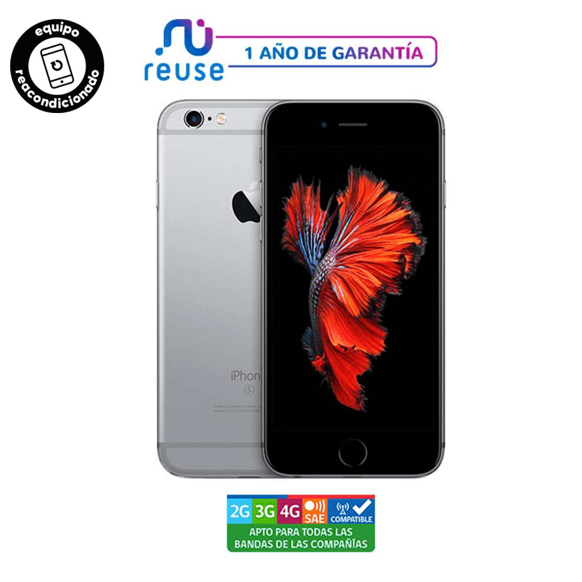 iPhone 6S 128GB Gris Espacial - Reuse Chile