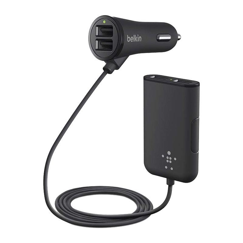 Cargador USB de auto de 4 puertos Belkin Road Rockstar - Reuse Chile