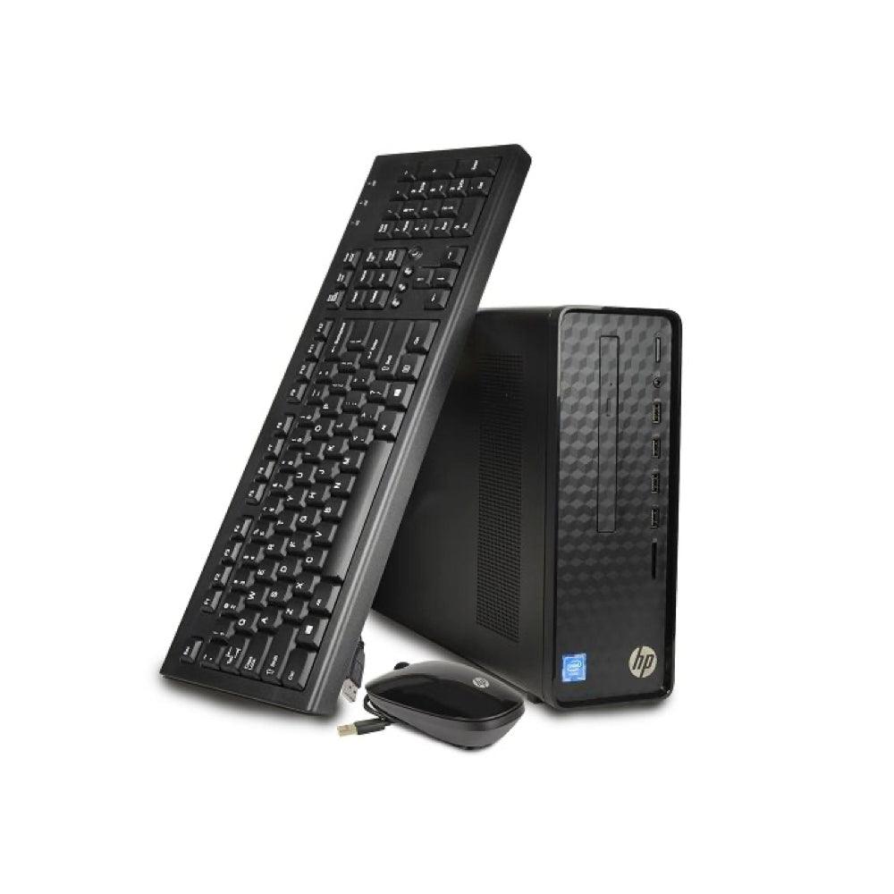 HP DESKTOP SLIMLINE S01-PF1013W CELERON 4GB RAM 1TB Reacondicionado - Reuse Chile