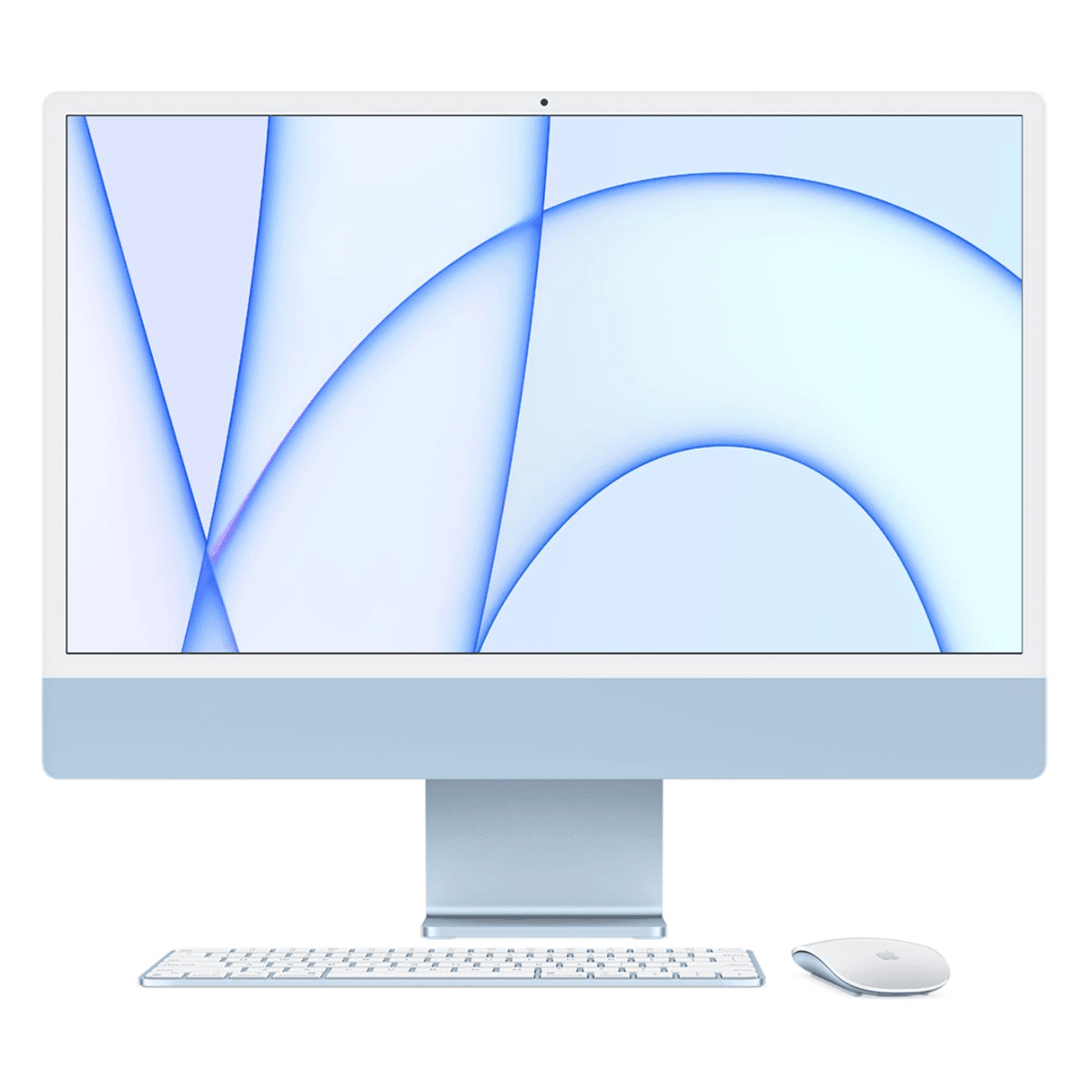 Apple iMac 24''M1 8 CPU/ 7 GPU 8GB 256SSD Azul Openbox - Reuse Chile