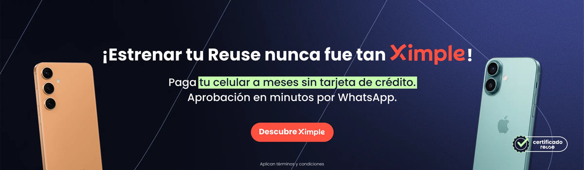 Celulares a Meses sin Tarjeta con Ximple