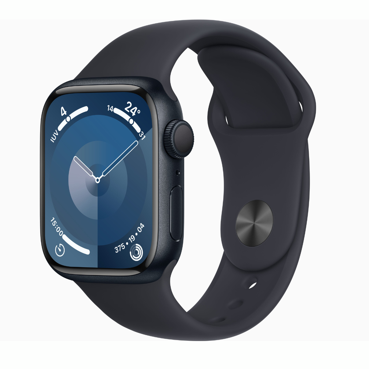 Apple Watch Series 9 (GPS, 45MM) Aluminio Negro Reacondicionado