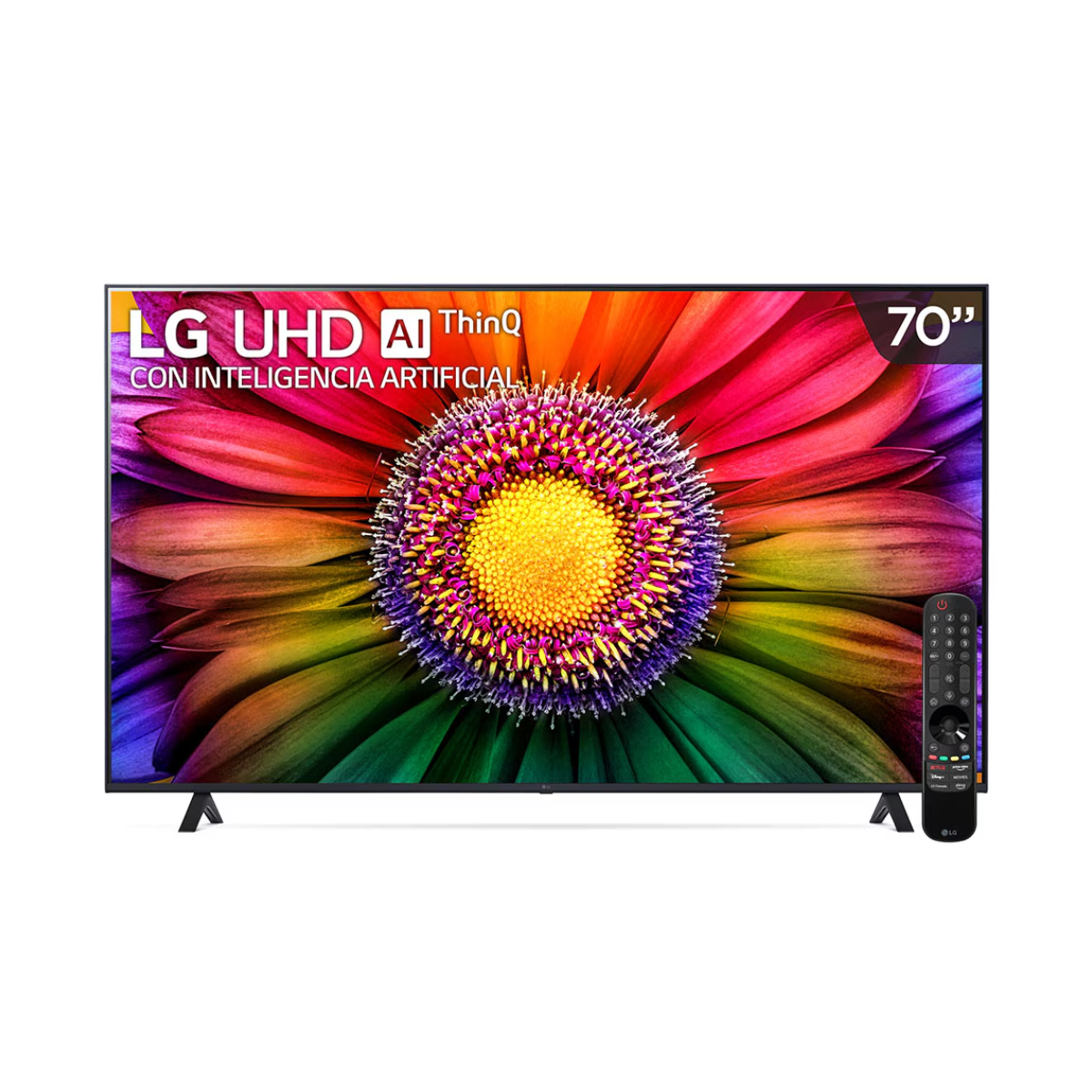 LG Smart TV 70" ThinQ AI 4K UR87 Reacondicionado