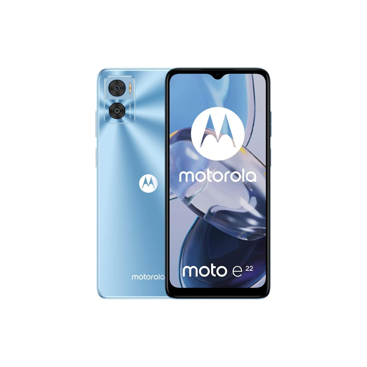 Motorola E22 64GB Azul Reacondicionado