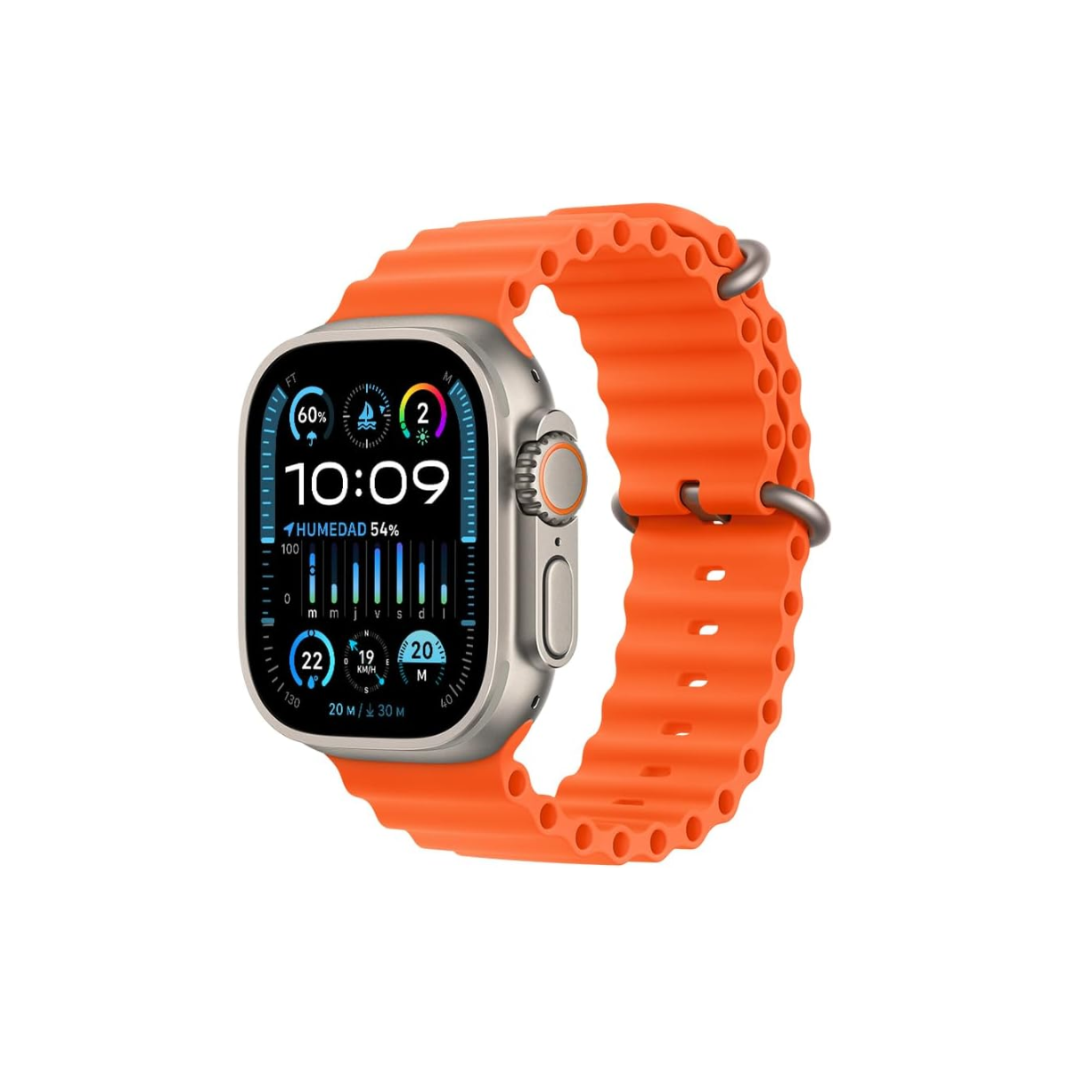 Apple Watch Ultra 2 Titanio (49MM) Naranja Reacondicionado