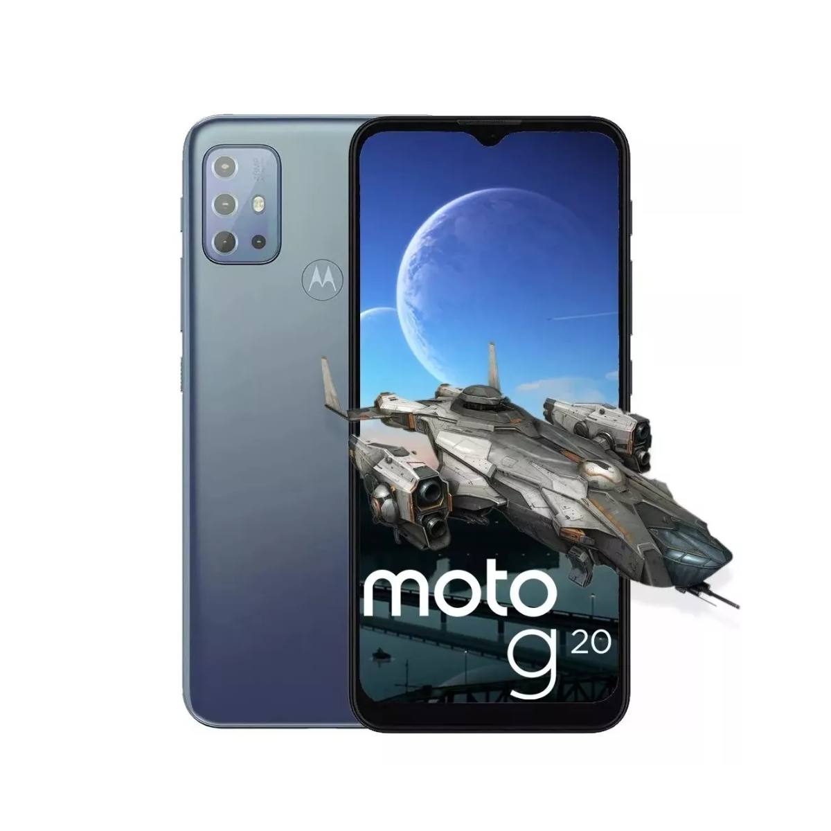 Motorola G20 64GB Azul Reacondicionado