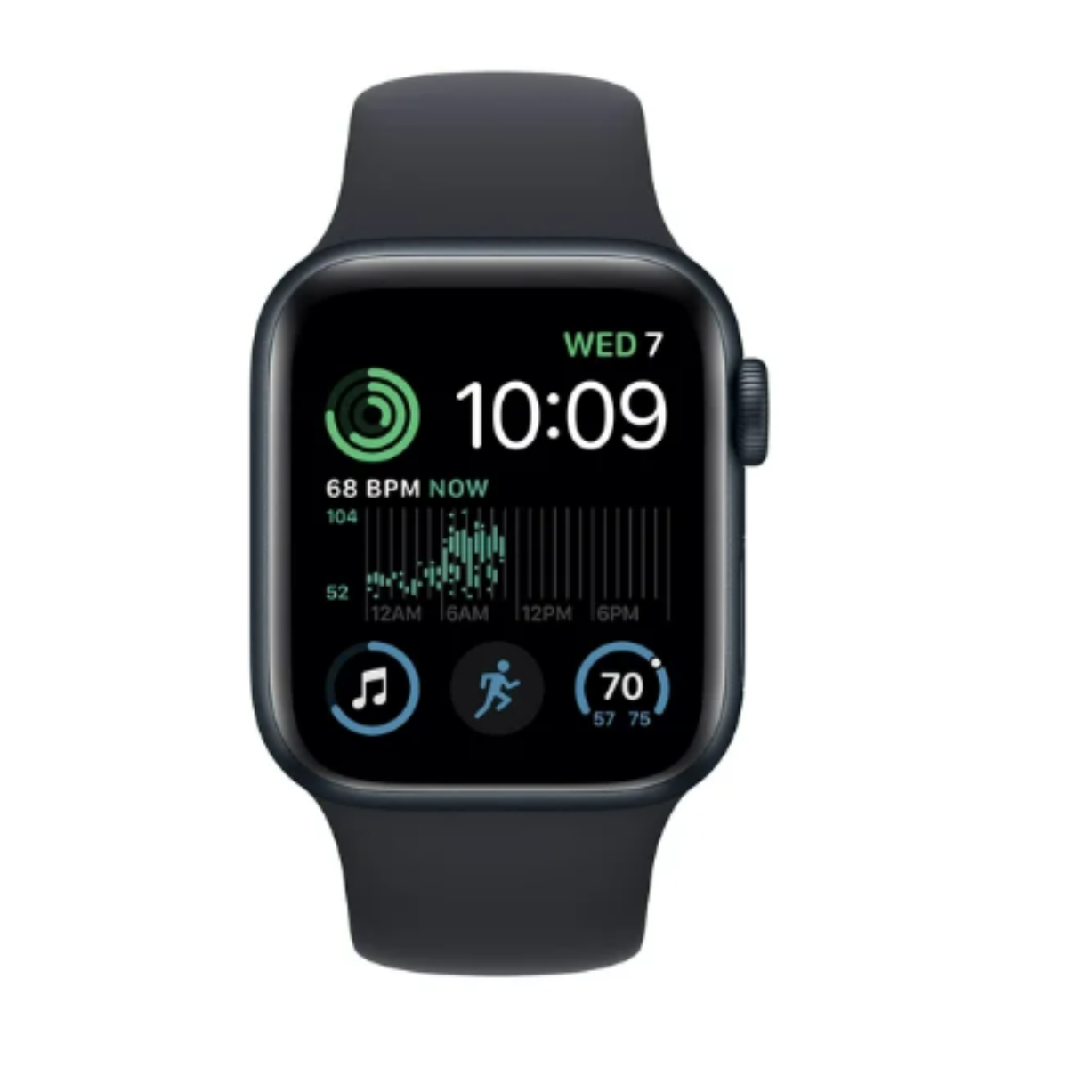 Apple Watch SE 2nd GEN (GPS+Cellular, 40MM) Aluminio Negro Reacondicionado