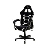 SILLA GAMER NIBIO SAVAGE GC112 NEGRO/BLANCO REACONDICIONADO